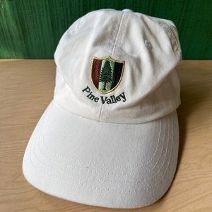 Pine Valley White Adjustable Hat